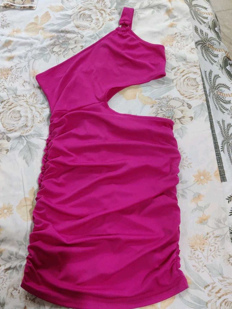 Ruched Cocktail Dress