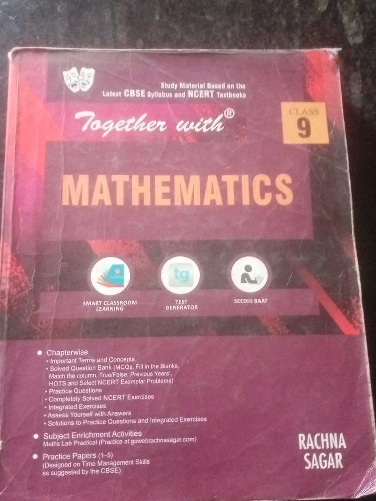 Mathematics 9th Std Reference Book