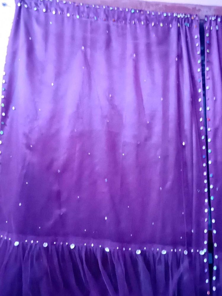 curtain . handmade