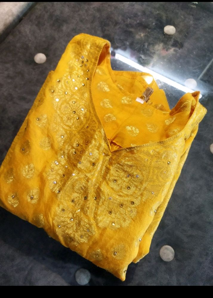 Yellow Kurti