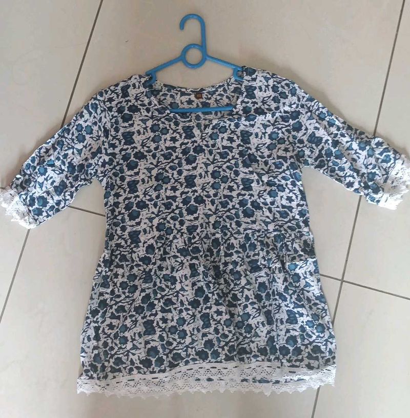 Floral Girls Top