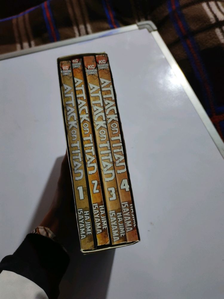 Attack On Titan Manga Season 1Box Set