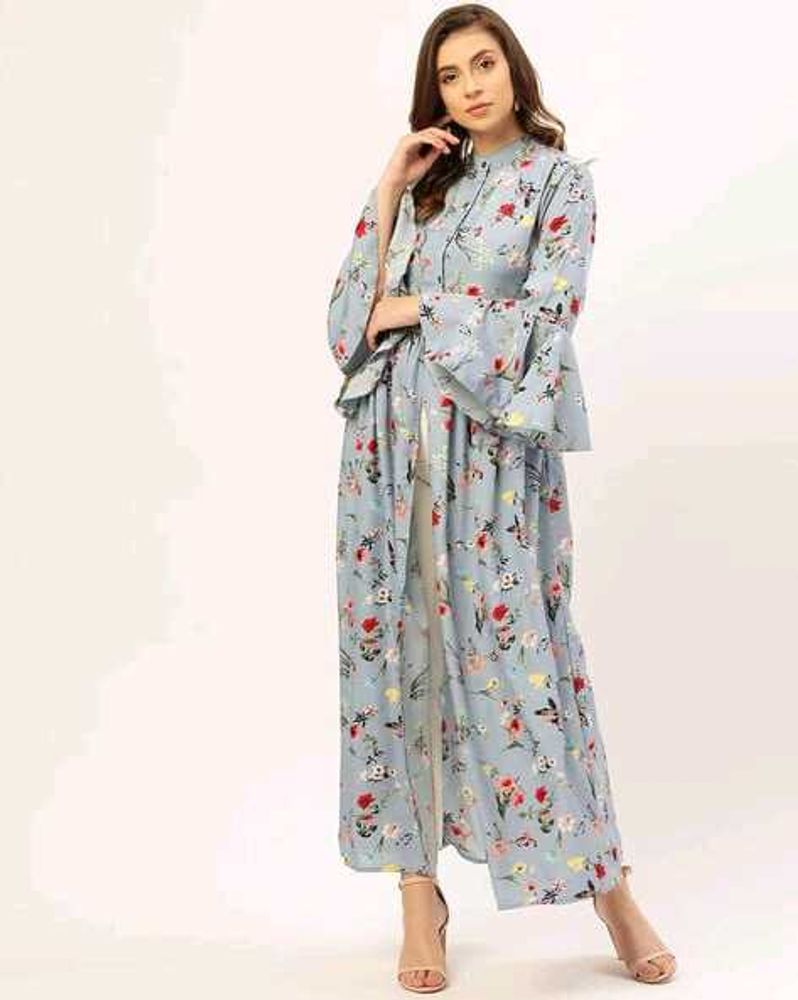 Floral Print Maxi Dress