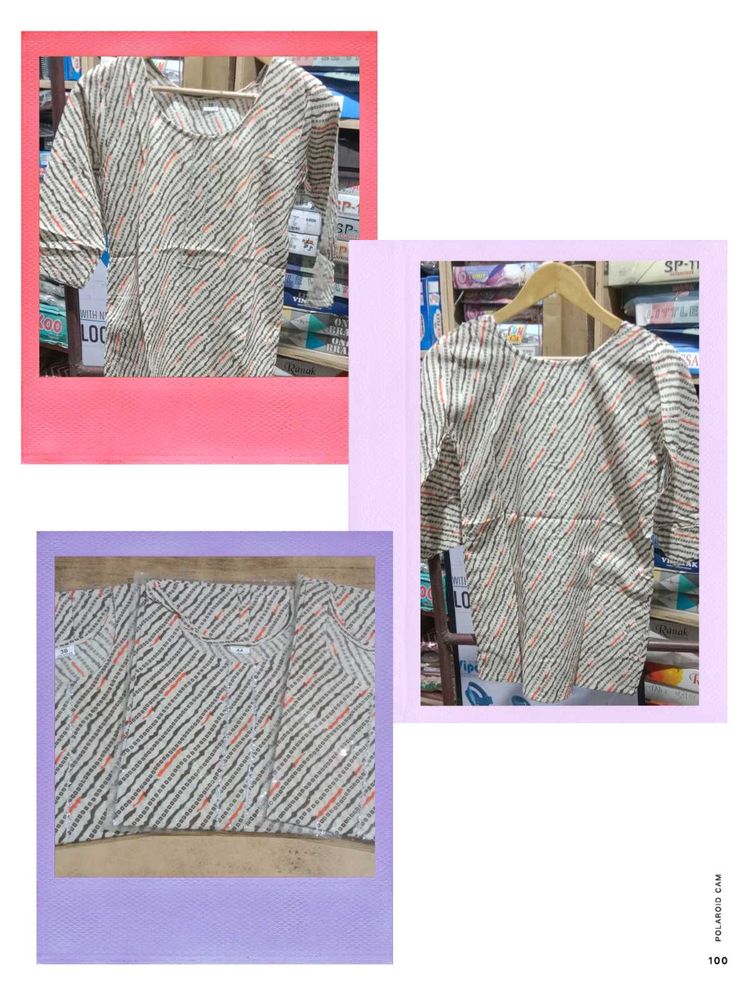 Cotton Short Kurti😍