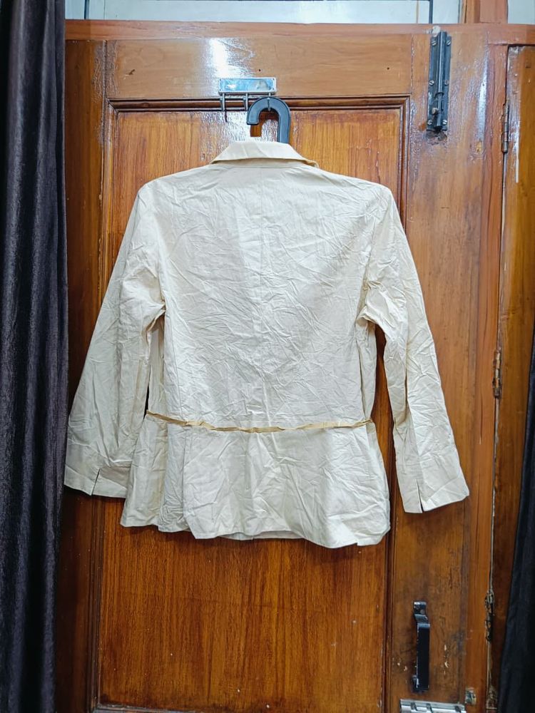 Elegant Beige Blazer