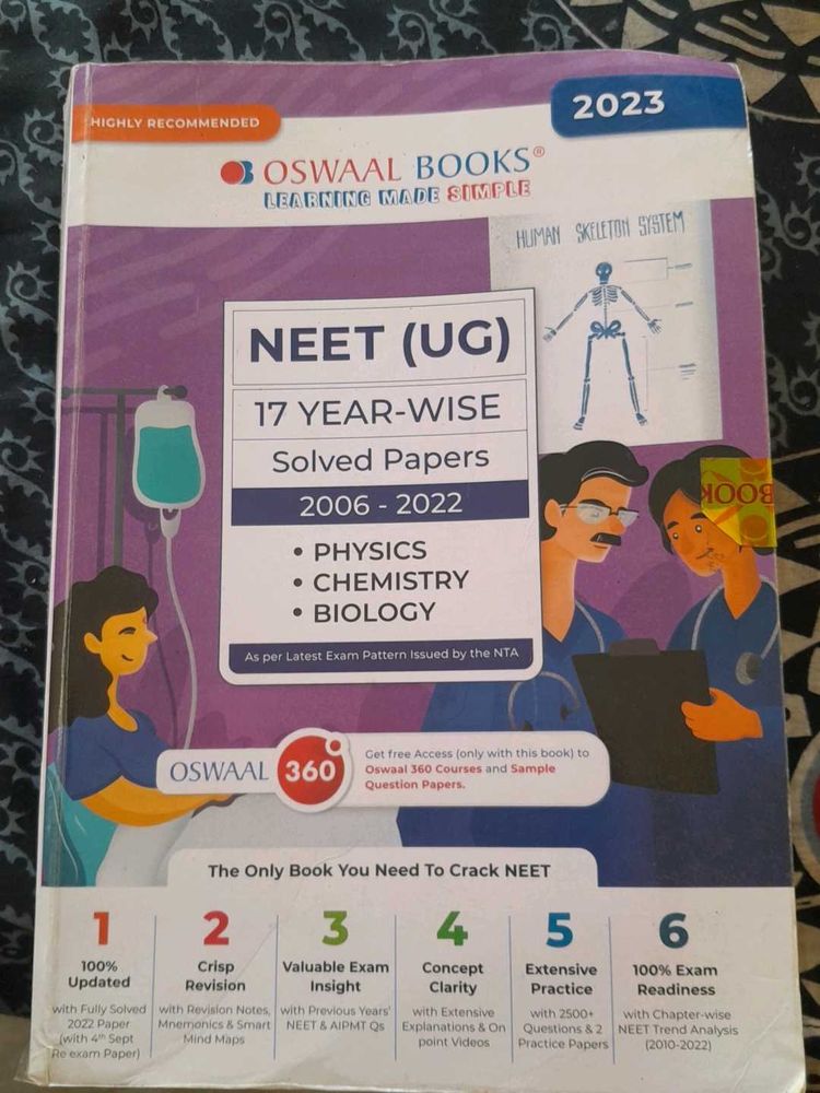OSWAAL BOOKS Neet UG Solved Question Papers