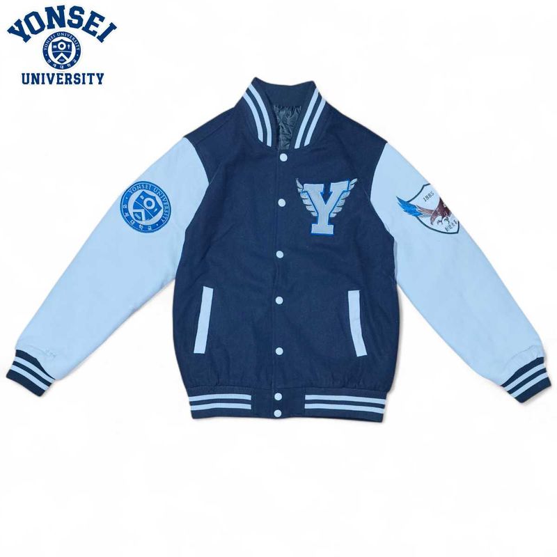 Rare &#34;YONSEI&#34; Korean Varsity Bomber