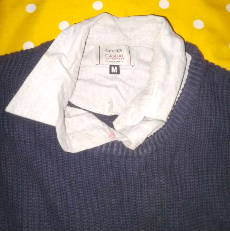 George Casual Knit Sweater