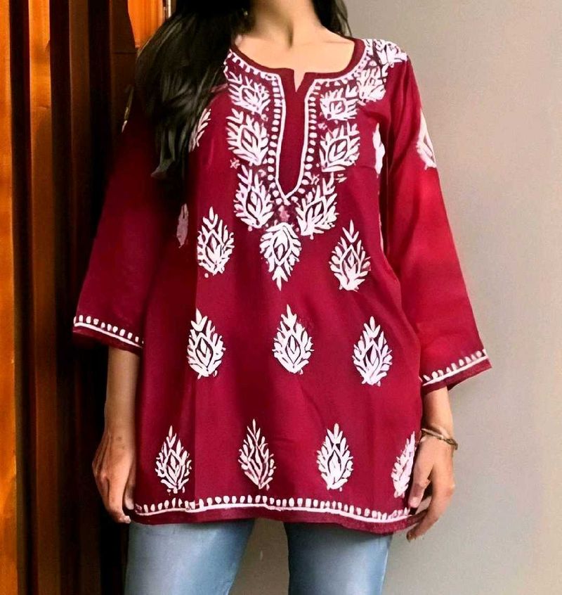 Chikankari Kurti