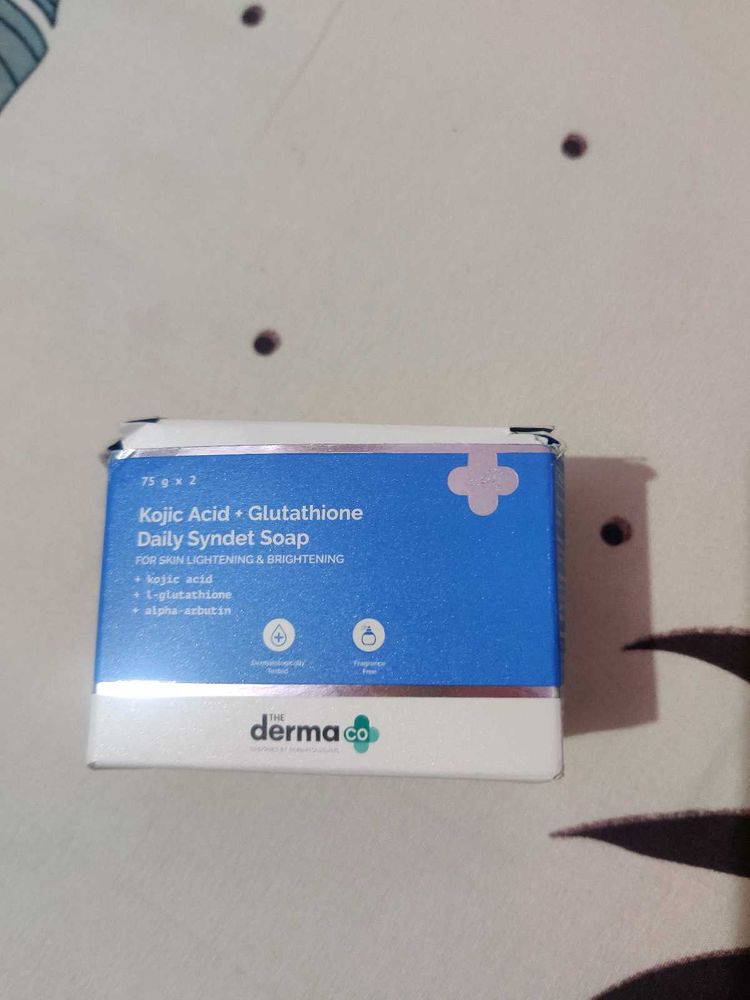 The Derma Co Kojic Acid + Glutathione Daily Soap