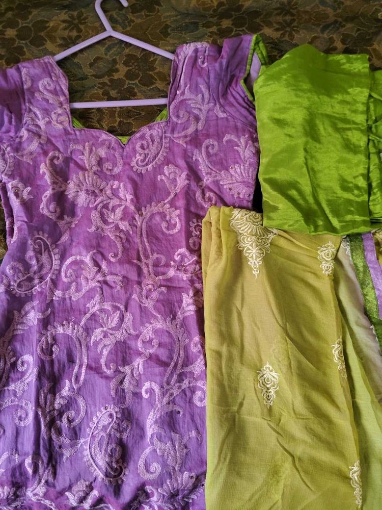 Elegant Purple Kurta