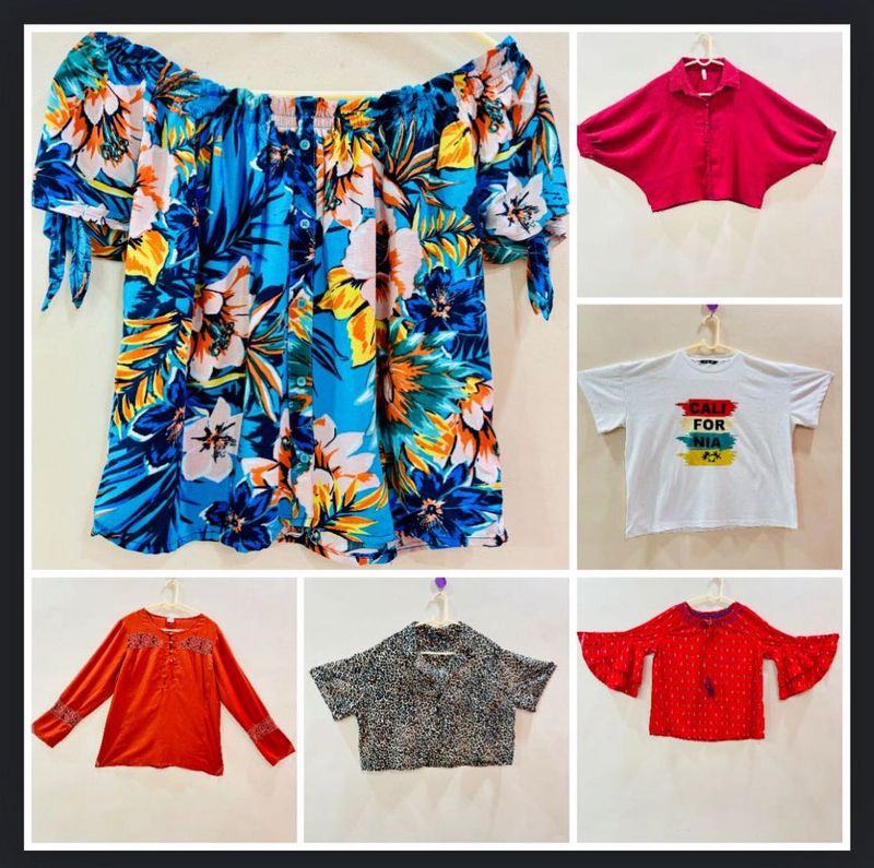Mixed Tops Bundle Of 6 - Size XXL