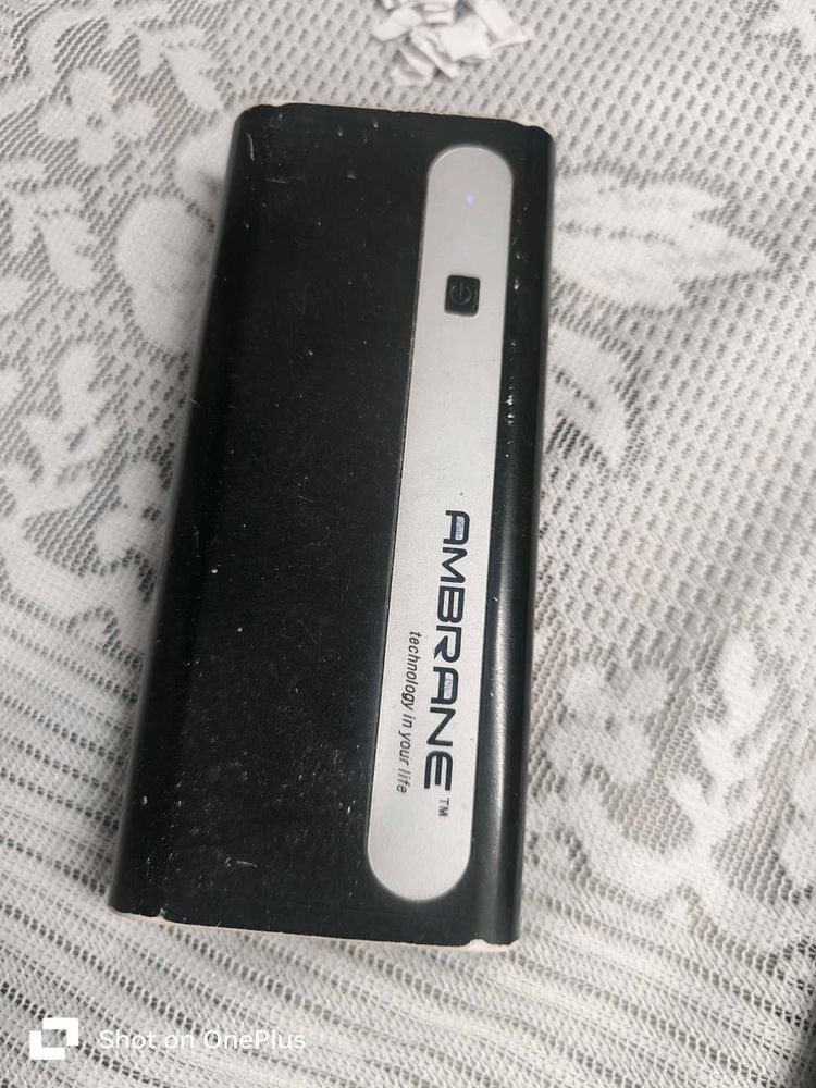 Ambrane power bank With C Type