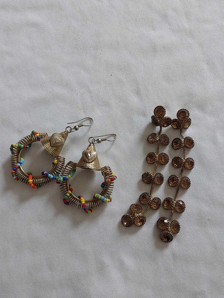 Earrings - Two Pairs