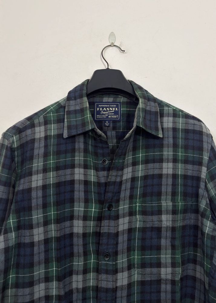 Flannel Plaid Shirt