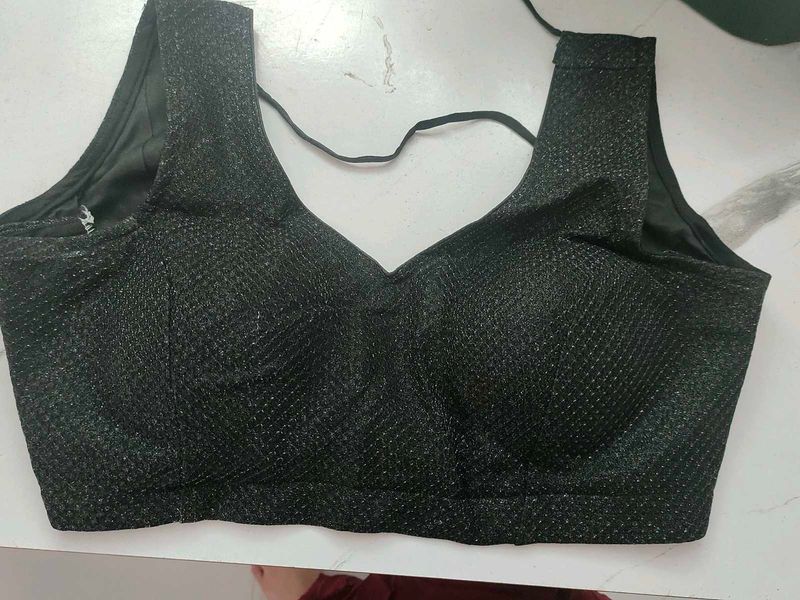 Elegant Black padded Blouse