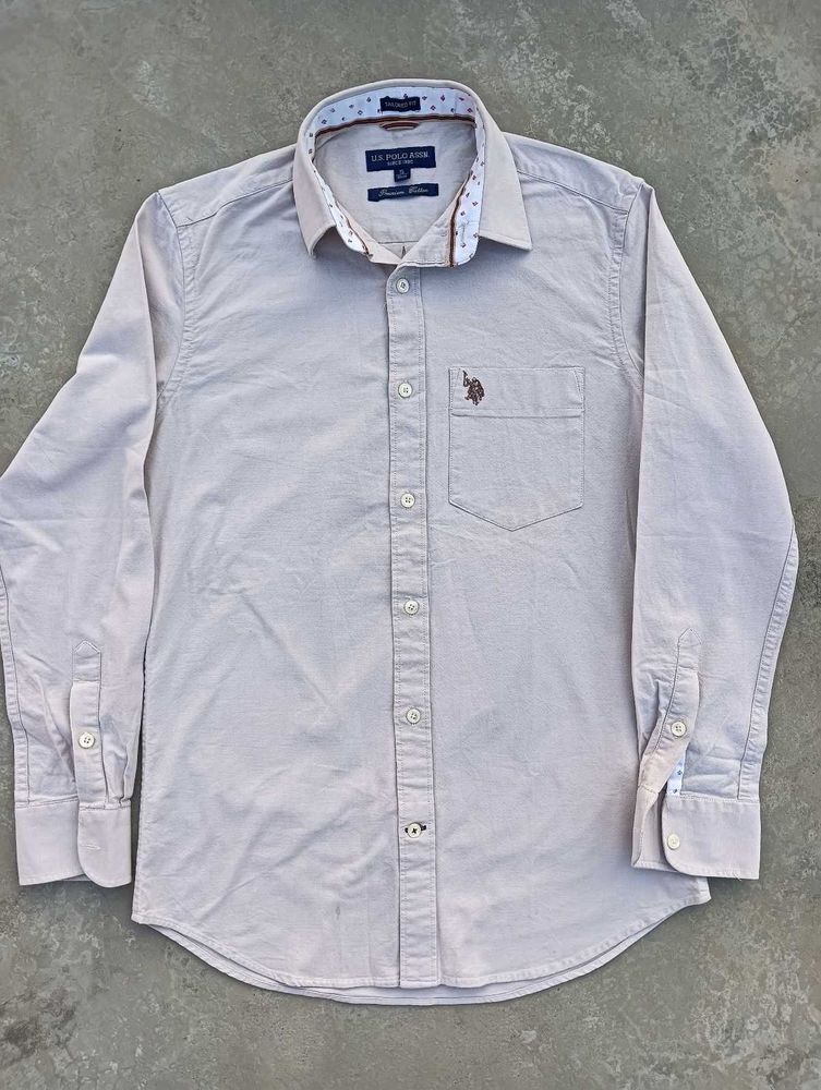 U.S. Polo Assn. Beige Shirt