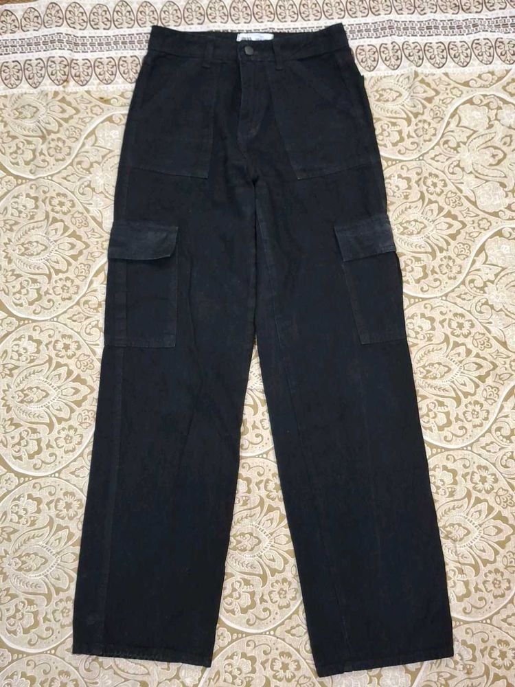 Black Cargo Pants