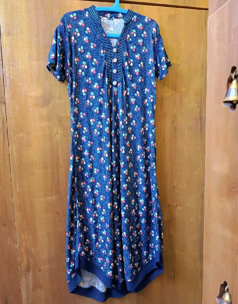 Xxl Lycra Type Cotton Mixed Kurti