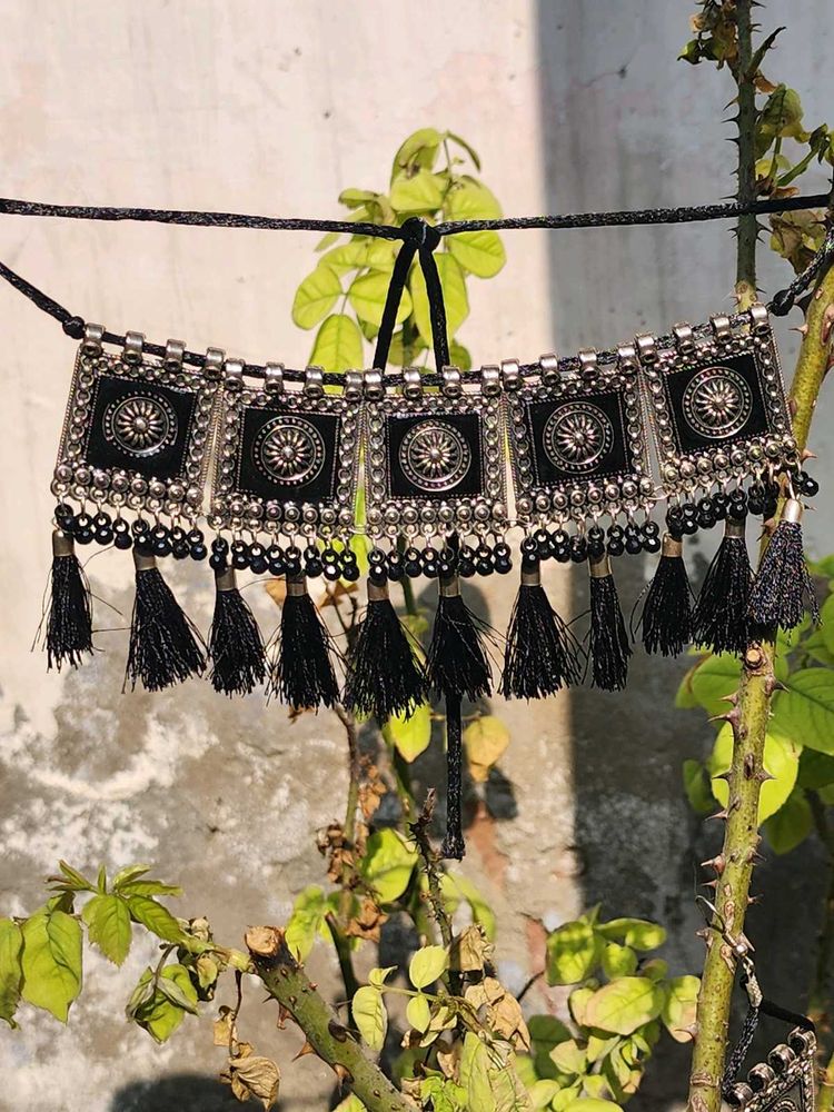 Beautiful Oxidized Necklace
