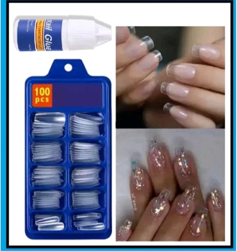 100pcs Nail Extension Kit