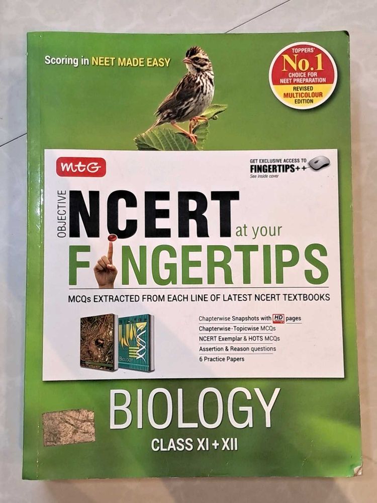 Mtg NCERT at Fingertips Biology Class XI &amp; XII