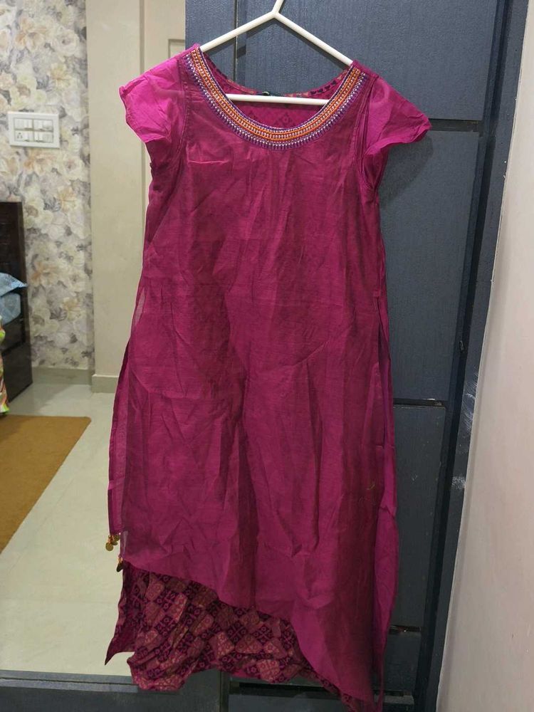 Magenta Kurta