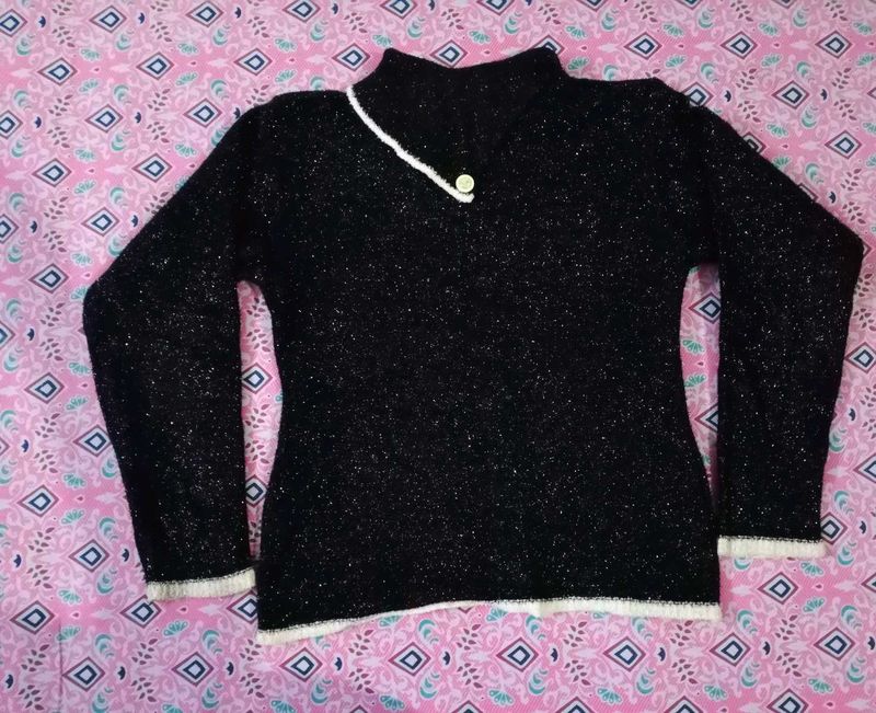 Sparkly Black Knit sweater