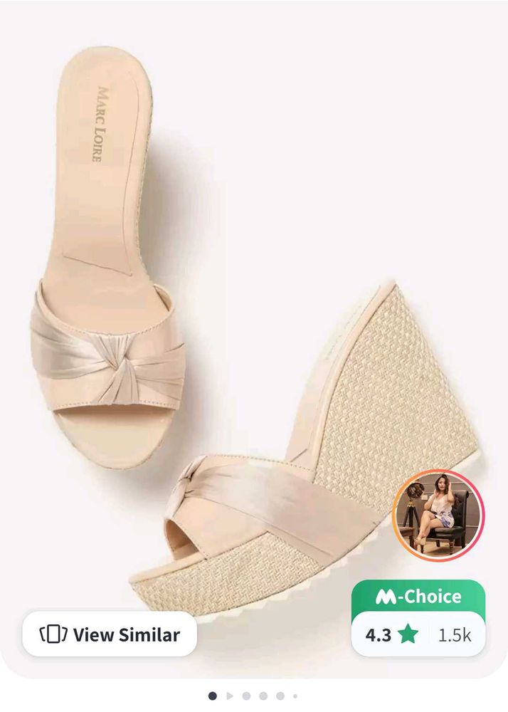 One Time Used Marc Loire Solid Heels