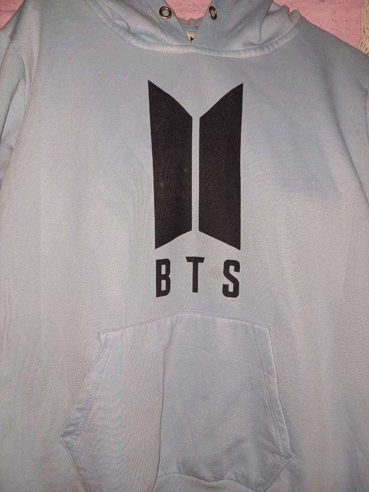 BTS Hoodie - Light Blue