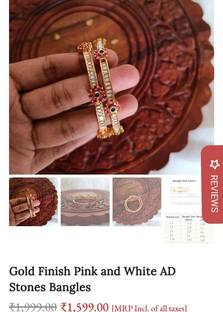 Gold Plated Bangles