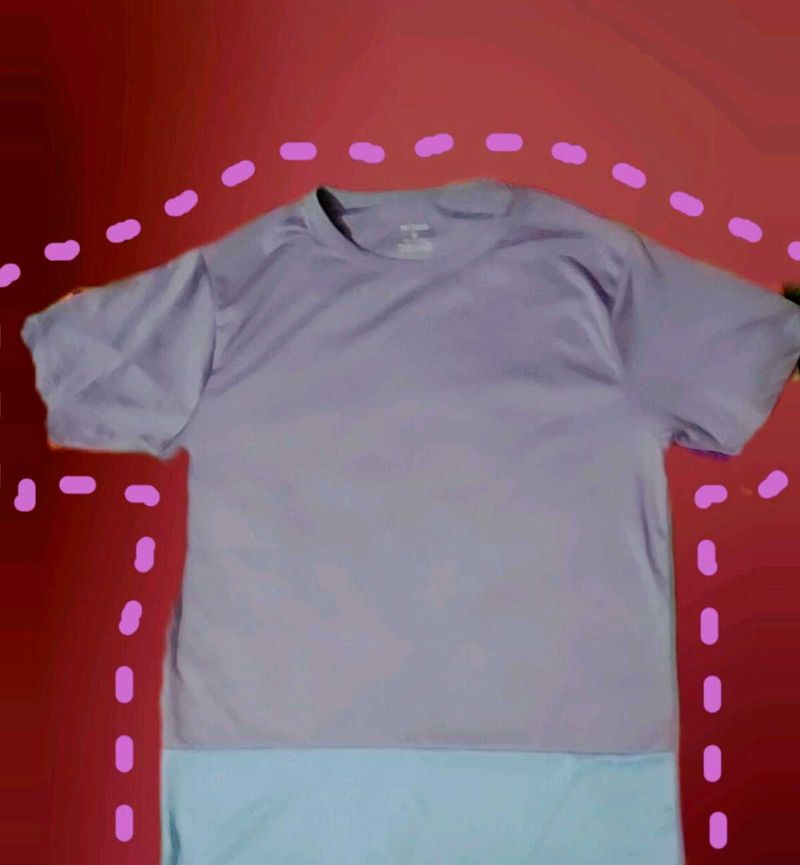 Lavender Casual T-Shirt