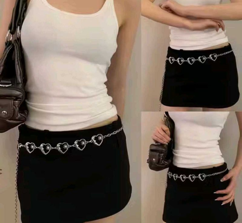 Heart Chain Waist Belt