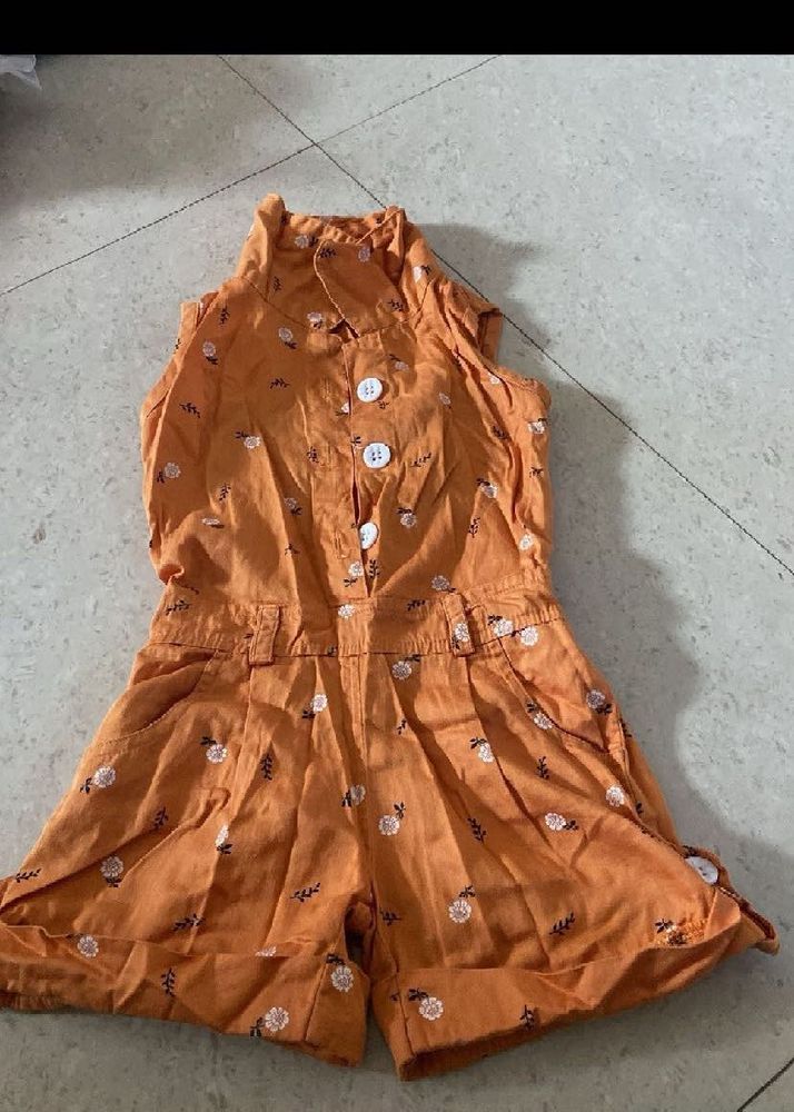 Cute Floral Jumpsuit