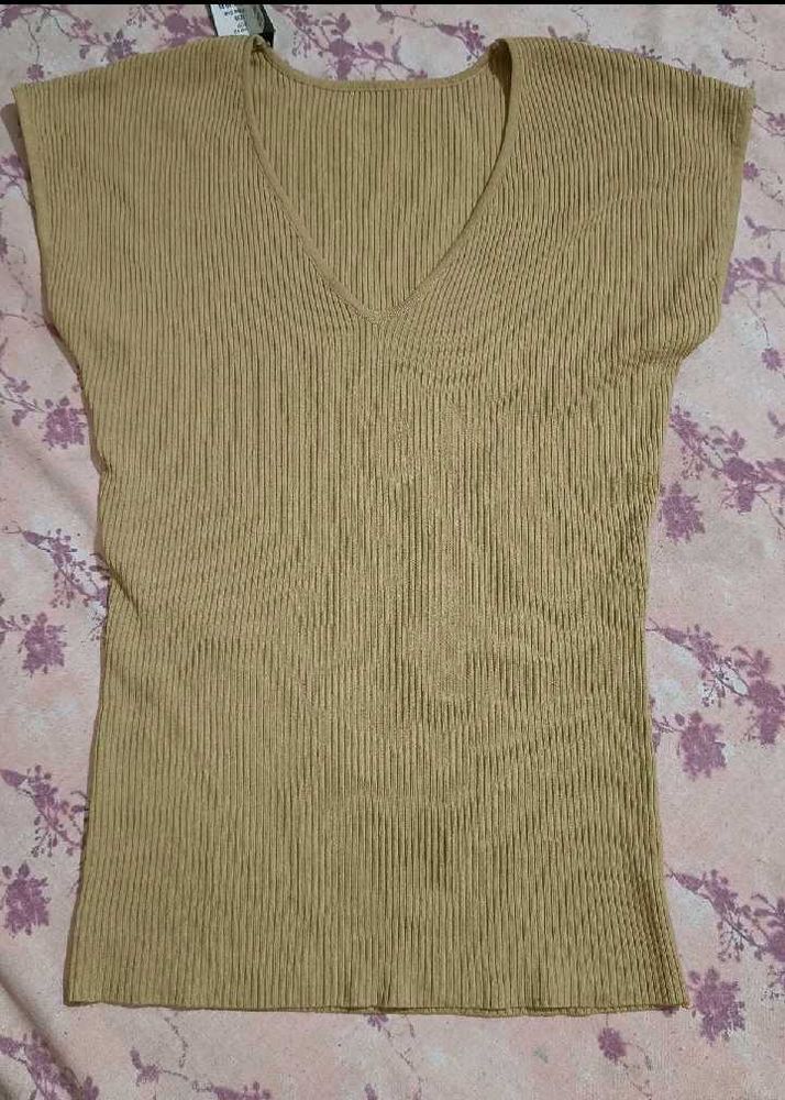 Ribbed Knit Top