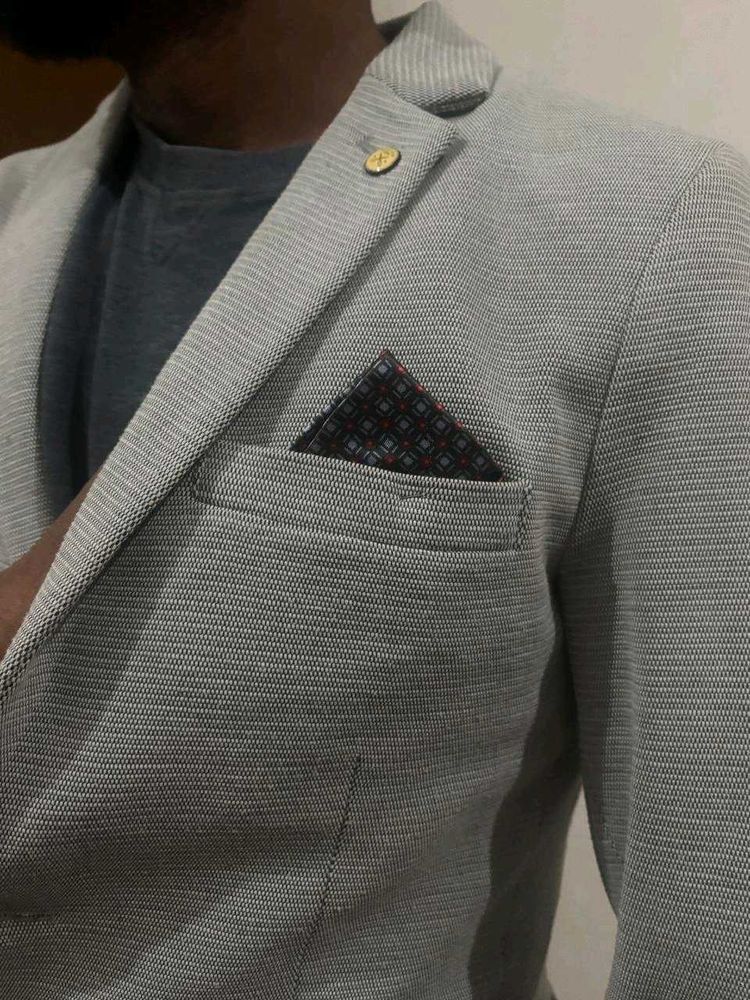 Men's Grey Blazer
