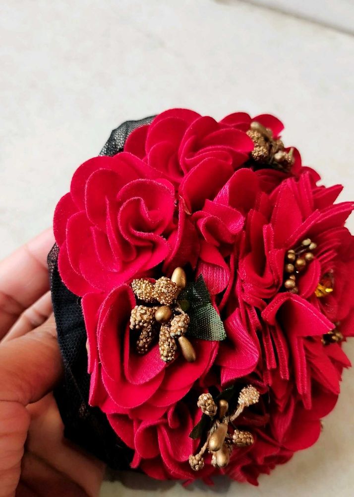 Hair Accessories Flower Bun...