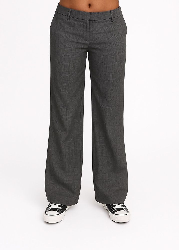 GAP Gray Wide Leg Trousers for Women