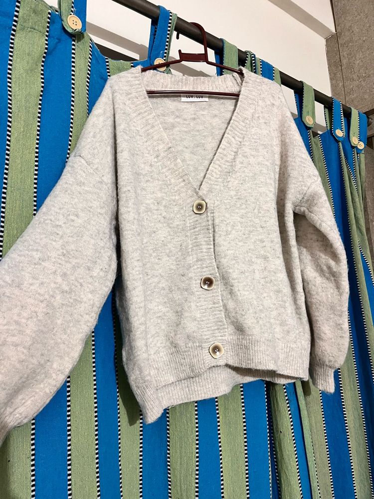 Grey Cardigan