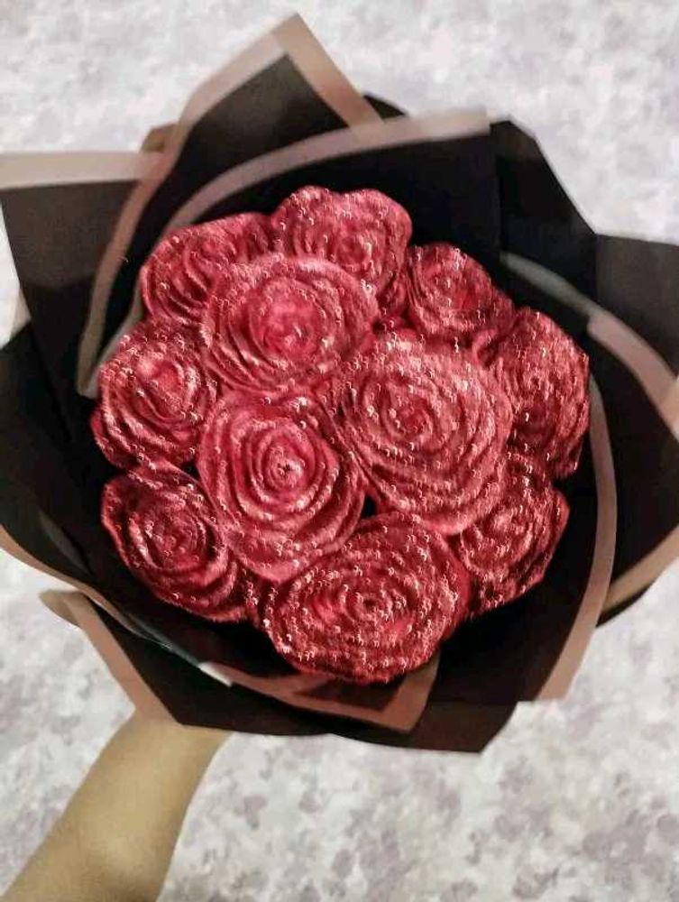 Red Rose Flower Bouquet