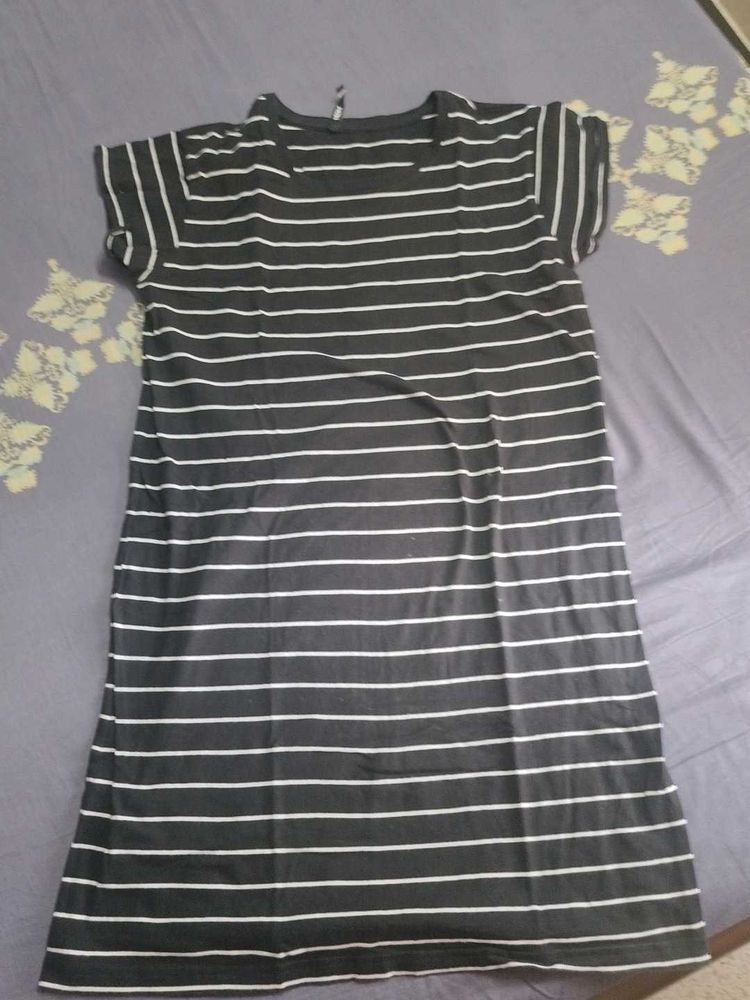 Striped Casual Dress