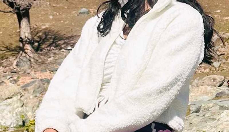 Cozy White Fleece Jacket