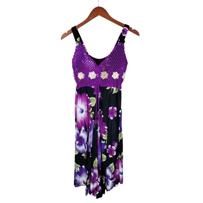 Floral Crochet Sundress