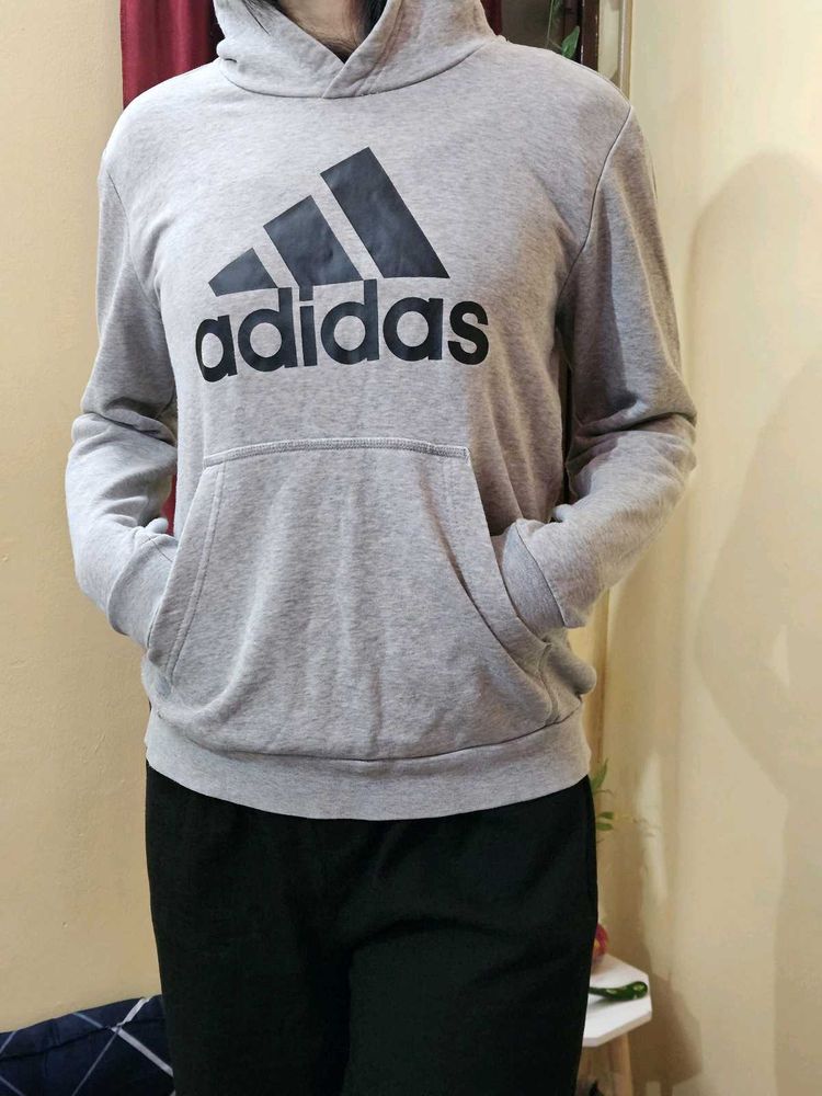 Adidas Grey Hoodie