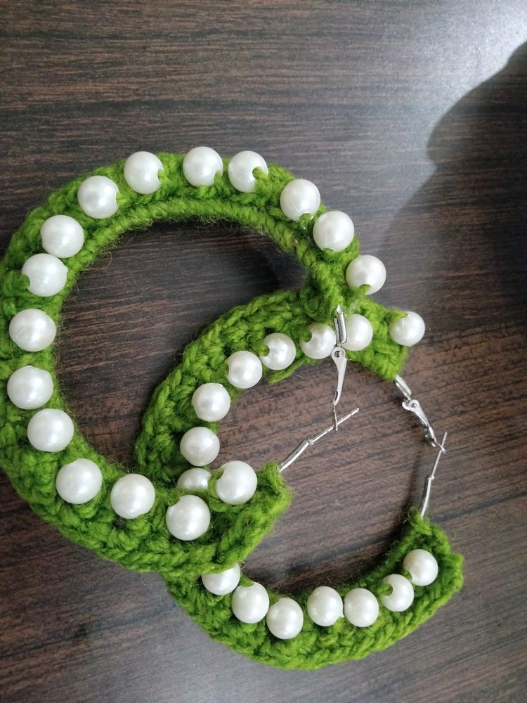 #crochet #earings #handmade