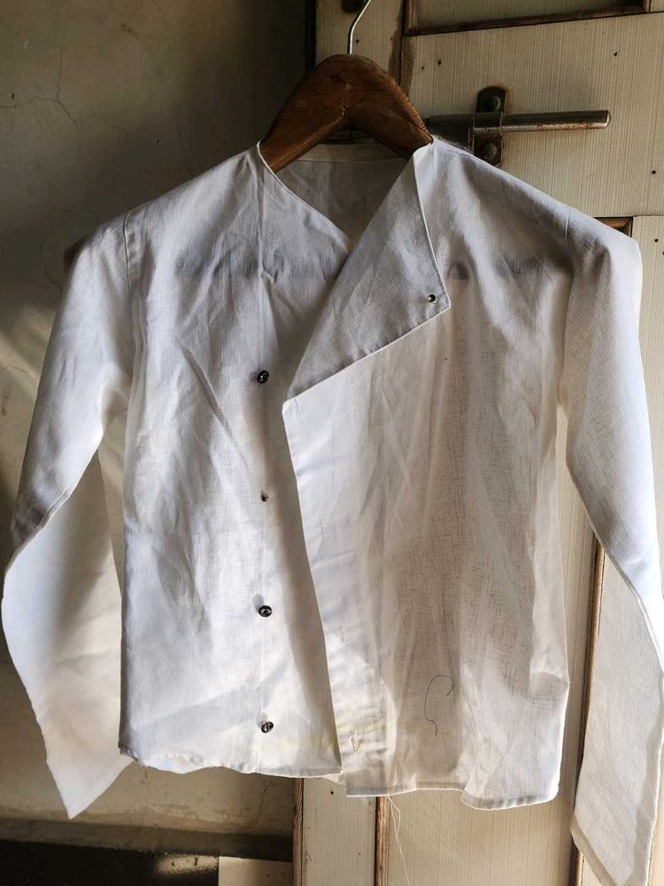 Vintage Style White Blouse