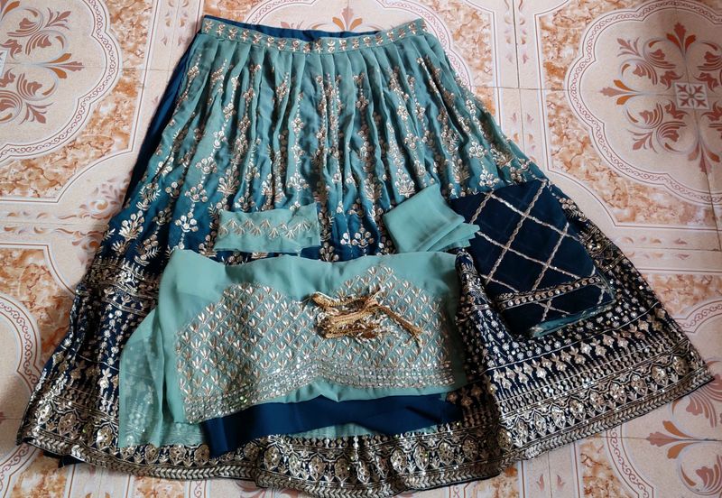 New Heavy Lahenga Choli(Unstitched)