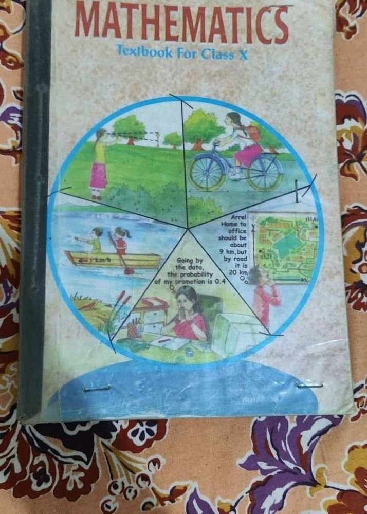 Class 10th Maths Book 📚