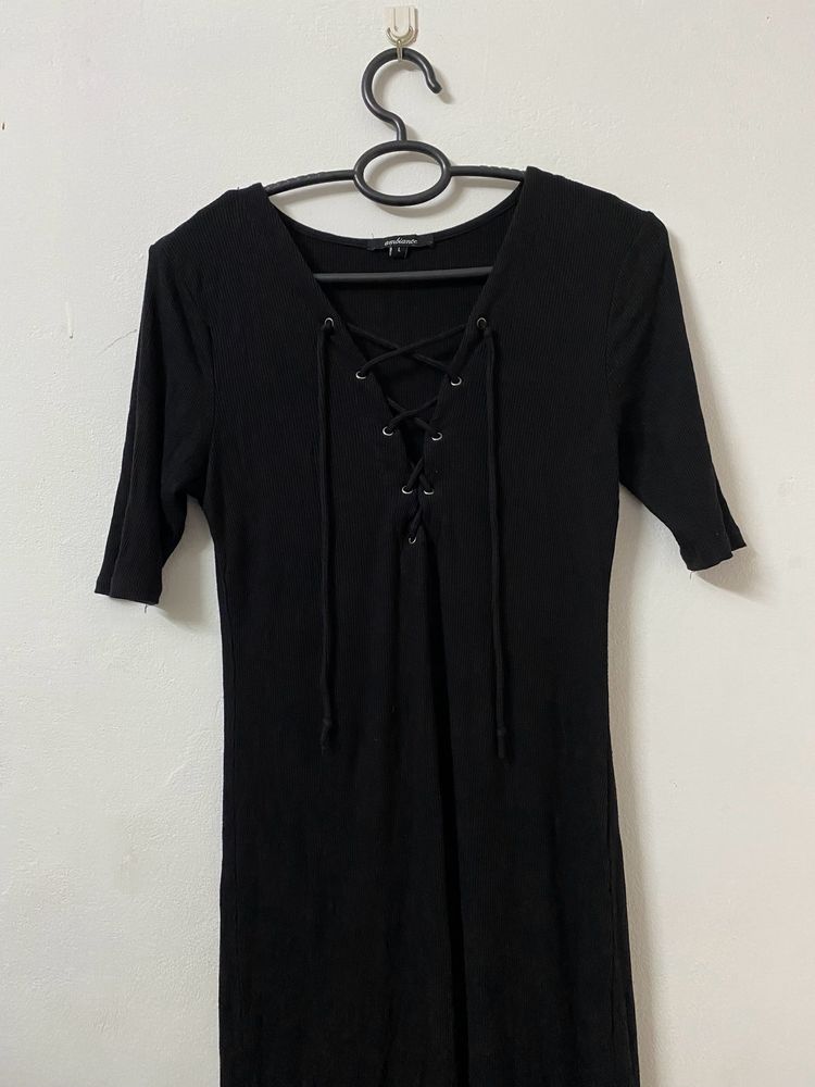 Hot Ribbed Bodycon Dress