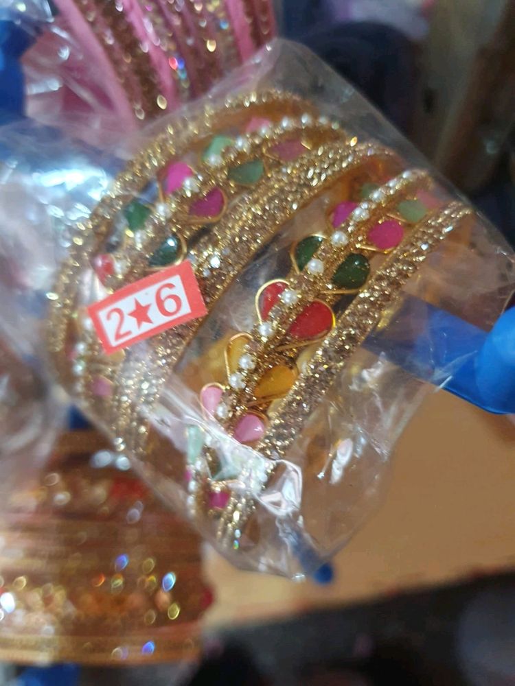 Brass Bangles Set